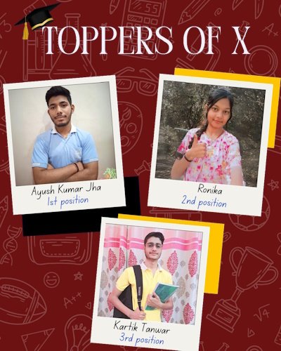 toppers of X